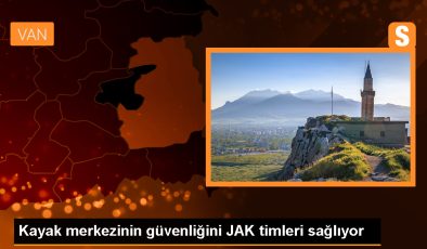 Van’ın Abalı Kayak Merkezi’nde JAK Timi Güvenliği Sağlıyor