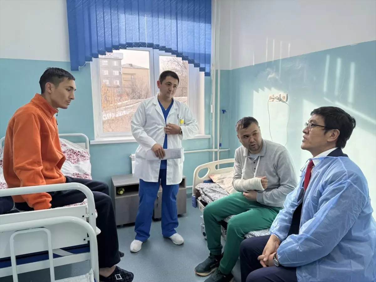 Kırgız Yaralılar Bişkek’e Götürüldü