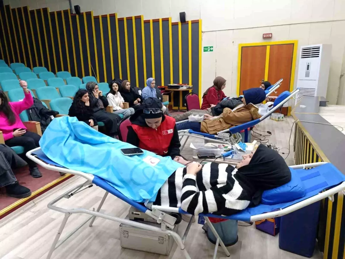Ağrı’da Kan Bağışı Kampanyası