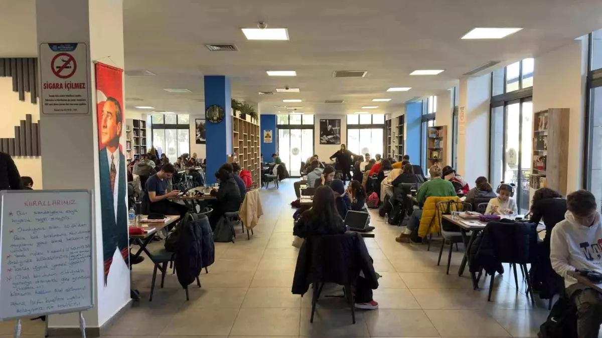 Aydın’da Öğrenci Çalışma Salonları Öğrencilerin Hizmetinde