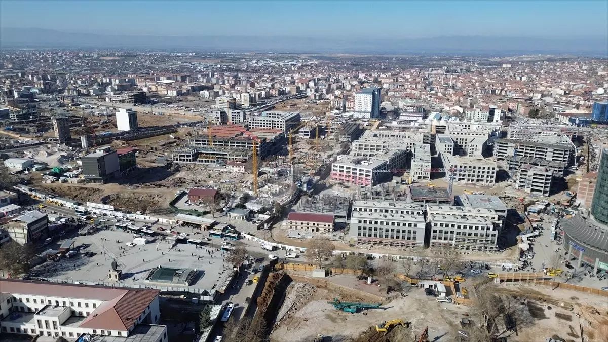 Malatya’nın Yeniden İnşası Dronla Görüntülendi