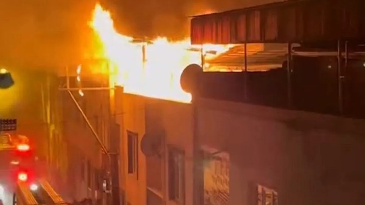 Bursa’da korkutan yangın! İtfaiye ekipleri seferber oldu