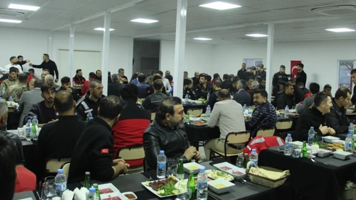 Gabar’da TPAO çalışanları iftar programında buluştu