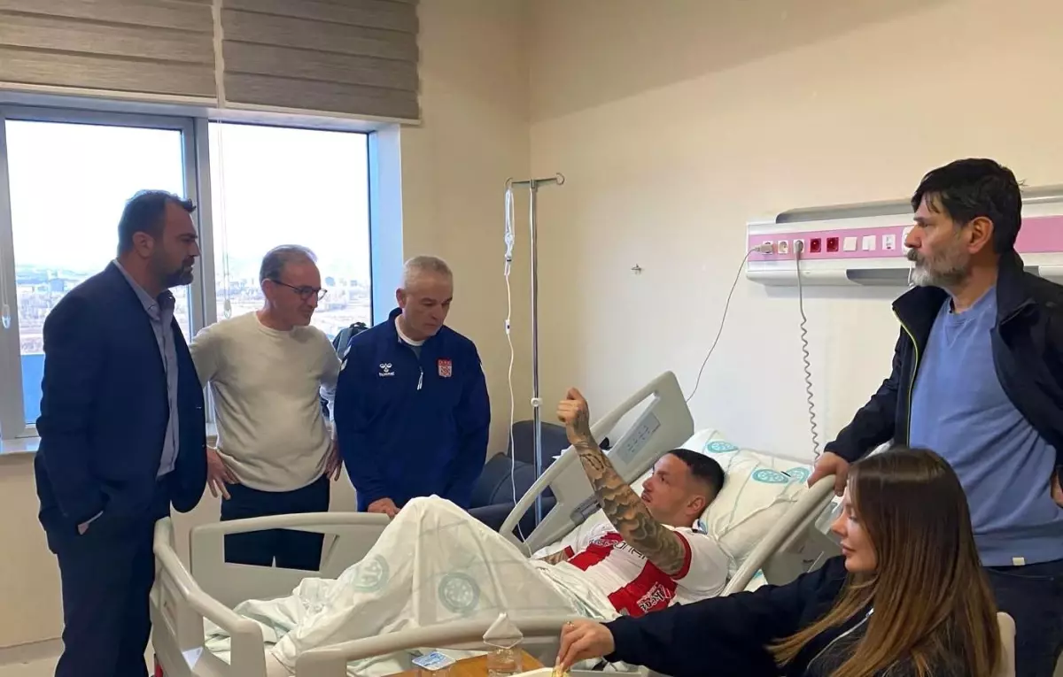 Rıza Çalımbay’dan Rey Manaj’a Ziyaret